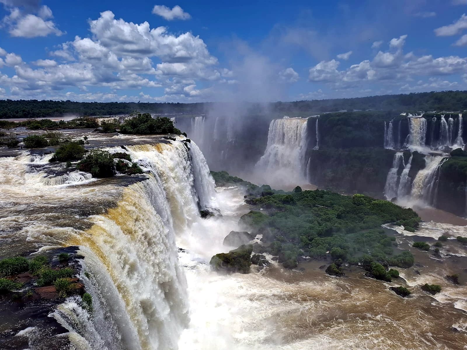 Cataratas do Iguacu no lado brasileiro